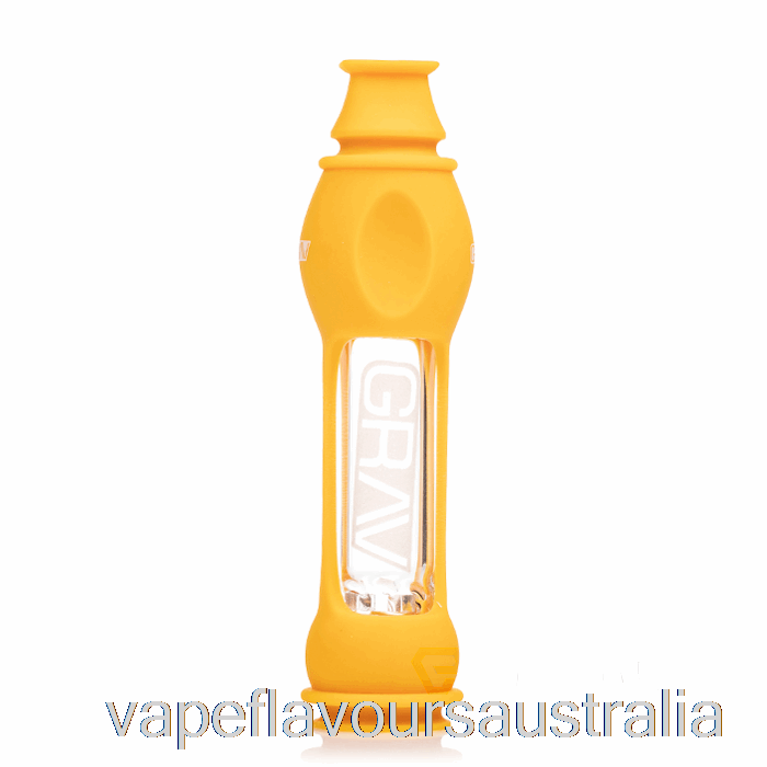 Vape Flavours Australia GRAV Octo-Taster with Silicone Skin Mustard Yellow